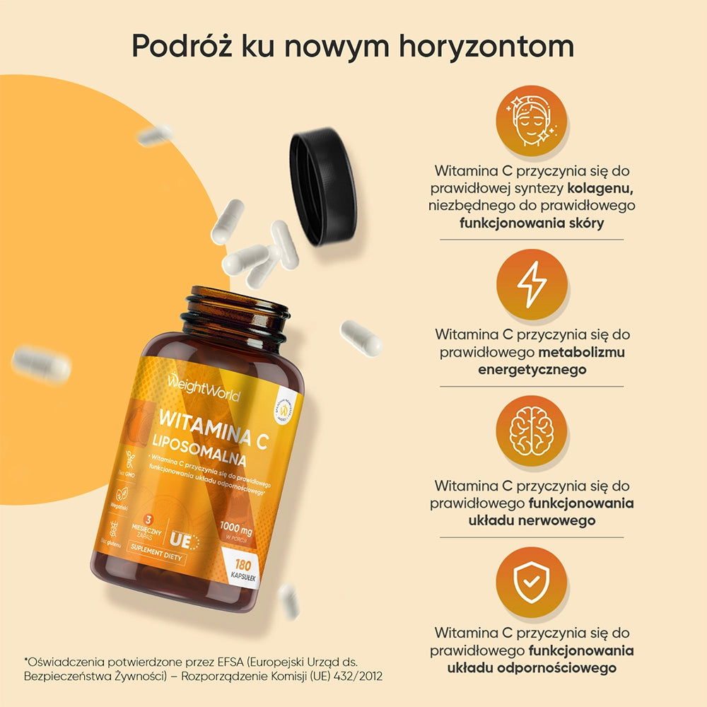 Korzyści witaminy C liposomalnej