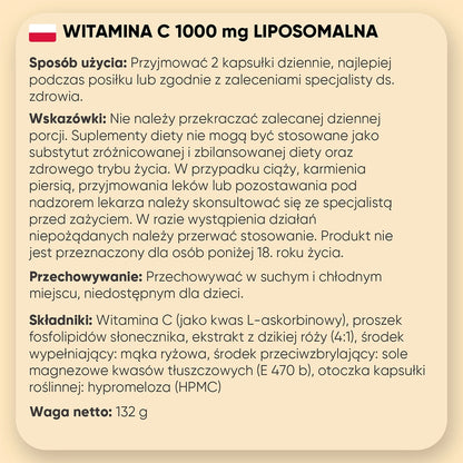 Zalecenia dla Witaminy C Liposomalnej