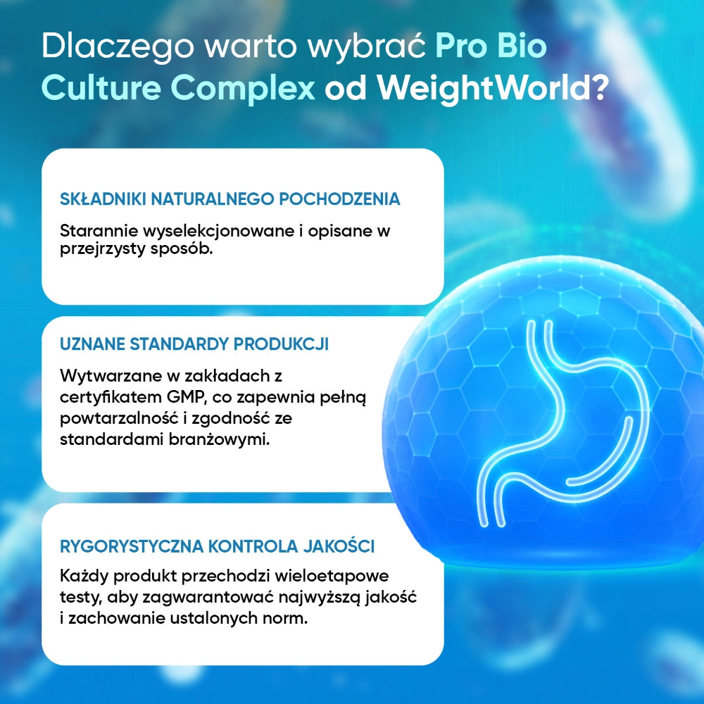 Probiotyki z prebiotykiem dla jelit