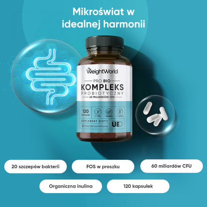 Probiotyki jelitowe 20 szczepów