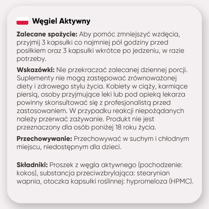 Jak przyjmować suplement z węglem aktywnym