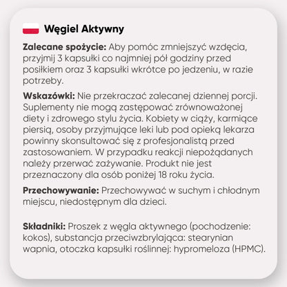 Jak przyjmować suplement z węglem aktywnym