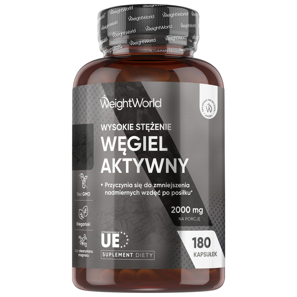 Suplement z węglem aktywnym od WeightWorld