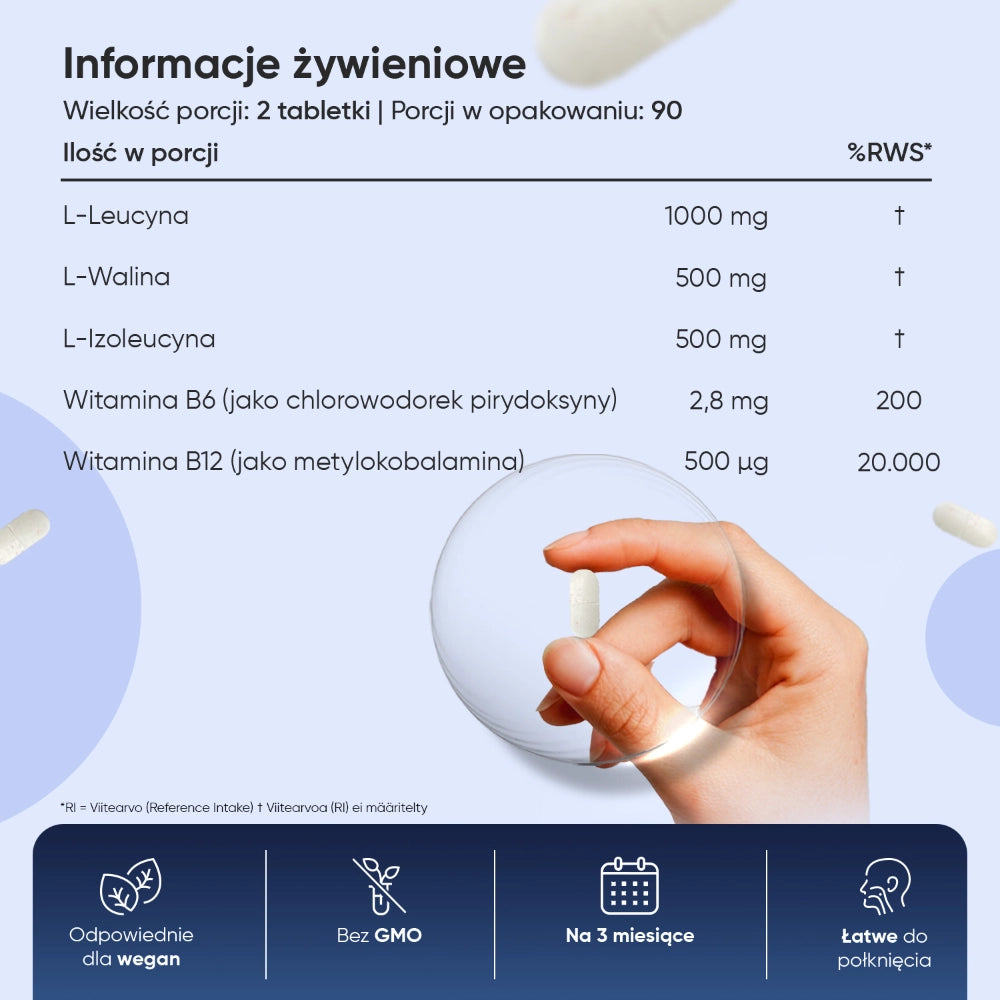 Informacje o wartościach odżywczych