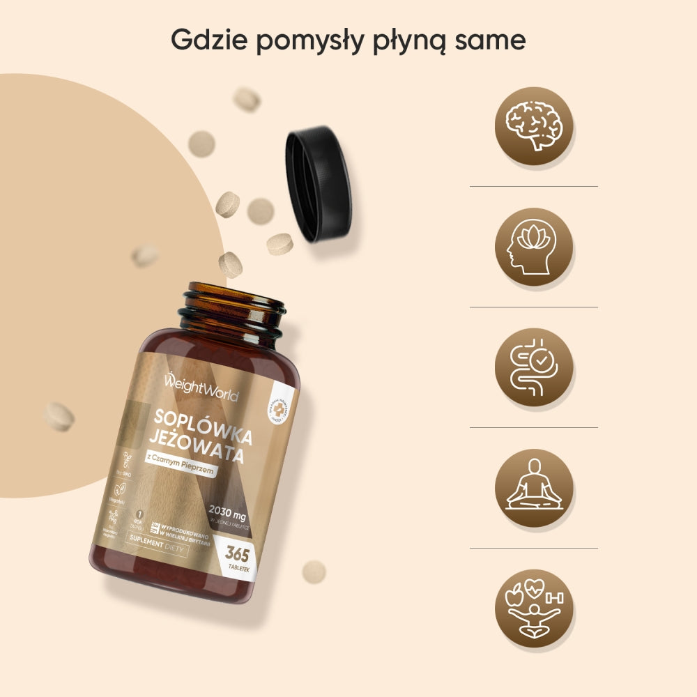 Suplement Lion's mane 2030 mg