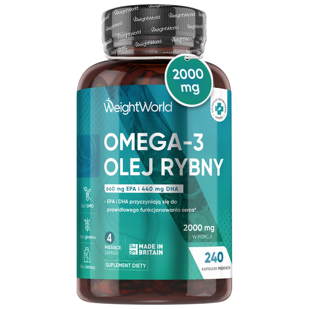 Kapsułki z olejem rybim Omega-3