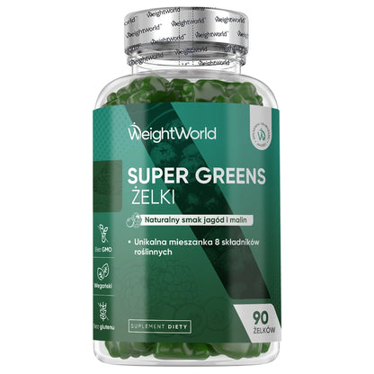 weightworld-pl-super-green-gummies-90-gummies-bottle-front