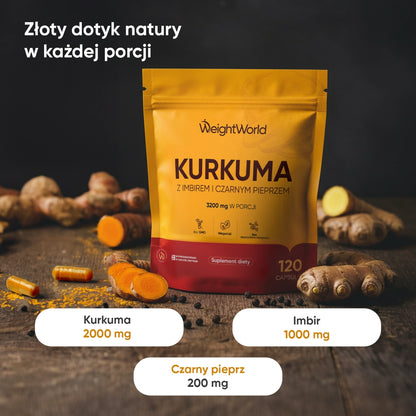 Kurkuma dla codziennego wsparcia