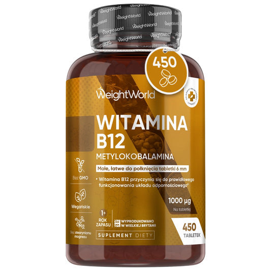 Witamina B12 opakowanie na ponad rok