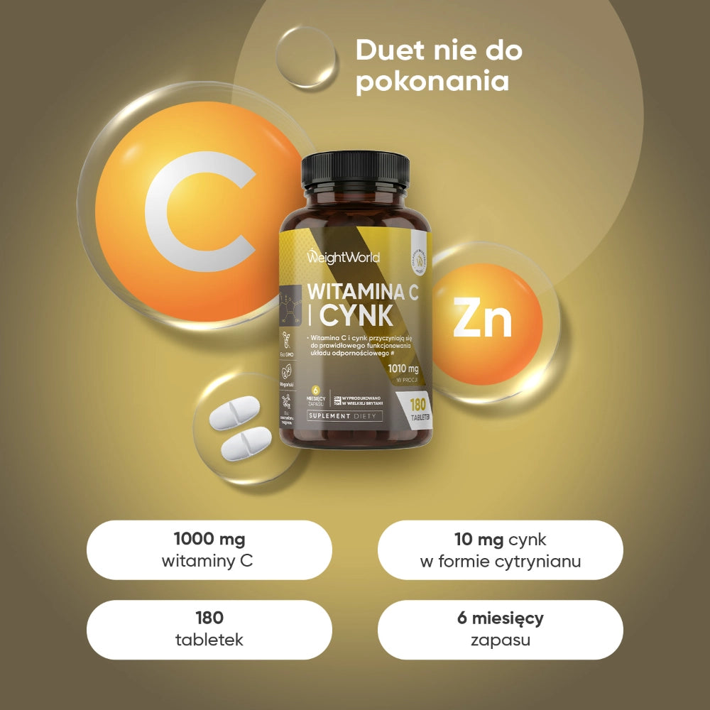 Tabletki Cynk z Witaminą C i ich właściwości